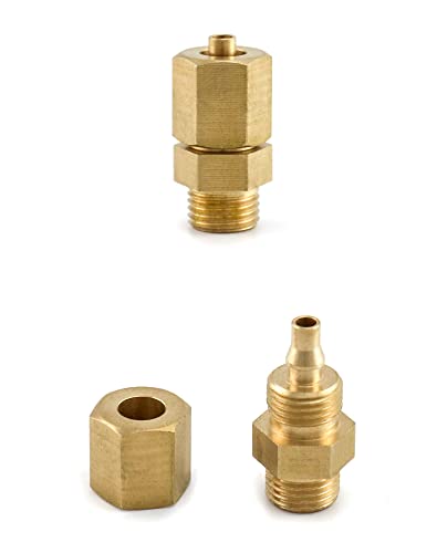 Qwork Air Horn Solenoid Valve, 1/4" Npt 12V Electric Air Valve (Solenoid) For 1/4" Od Hose, Chrome Plated, 2 Pack #TOP3