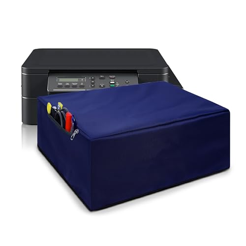 Image of Alifiya Dust Proof Washable Printer Cover for Brother DCP-T420W / DCP-T520W / DCP-T510W All-in One Ink Tank Color - Blue