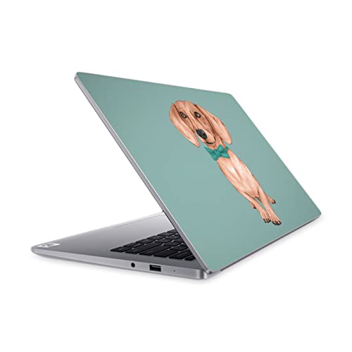 Skin teckel saucisse pour Mi Notebook 14 personnalisez votre ordinateur au bureau ou au café