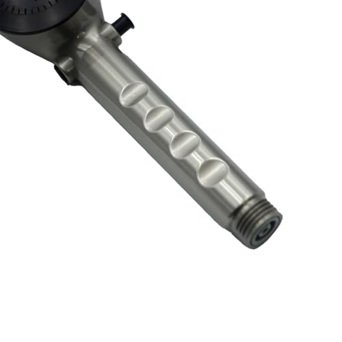 Image of RV Shower Replacement Shower Head with Hose & Guide Ring & Shower Holder Non-Metallic Hand-Held Shower Set (Brushed Nickel Showers)