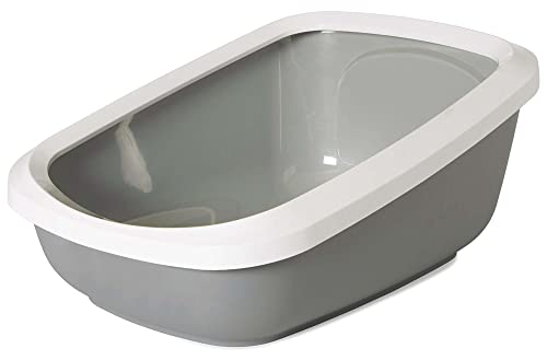 Savic Katzentoilette Katzenklo mit Rand ASEO Jumbo - 67,5 x 48,5 x 28 cm Cover