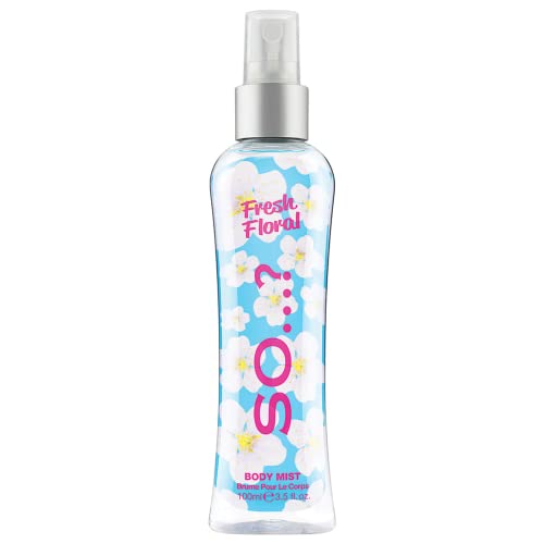 So…? Fresh Floral Body Mist Fragrance Spray 100ml || Sweet fragrance mist for Girls & Women | Uk's no1 body mist