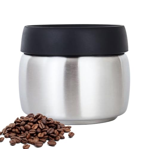 Contenedor de café, recipiente hermético para café, dispensador de sellado al vacío con tapa hermética para frijoles, harina, aperitivos de azúcar