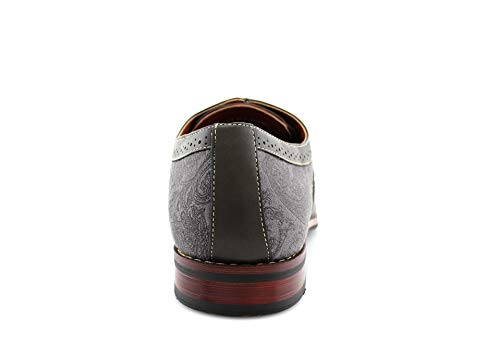Image of Ferro Aldo Men's Classic Cap Toe Oxford Dress Shoe Collection | Perfect for Formal, Business, and Wedding Attire