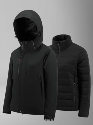 Manteau en duvet homme pour les matins froids et sorties en ville