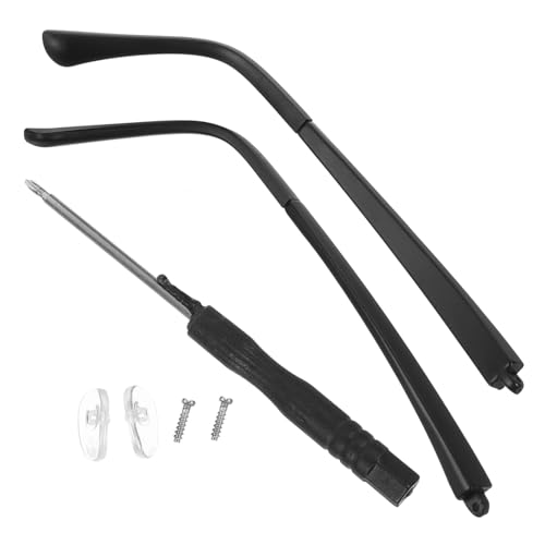 HEALEEP 眼鏡の交換用テンプル ユニバーサルデザイン 耐久性のあるメガネ脚 アクセサリー 眼鏡修理部品 サングラスにも対応