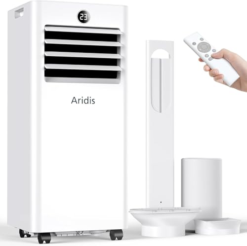 Condizionatore Portatile Climatizzatore Silenzioso - 9000BTU Climatizzatore senza Unità Esterna...