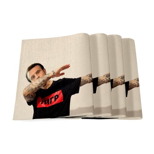 Sets de table Macron dab humour pour animer vos dîners entre amis - 2