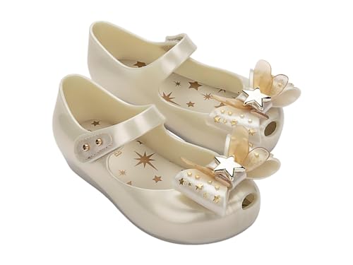 mini melissa Girl's Ultragirl Star Ii (Toddler) Ballet Flat