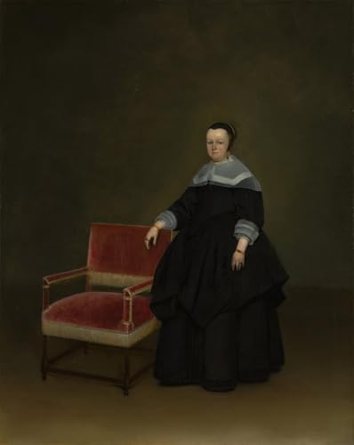 Peintures Margaretha Van Haexbergen Habiller un Grand Mur Vide Salon 60x90cm