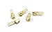 Zipper Repair Kit Solution Metal YKK® Assorted Brass Sliders ~Easy Container Storage Sets of #4.5, #5, and #10 Include #4.5, #5 and #10 Top & Bottom Stops Both (Made in USA) 23 Sets