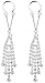 Nipple Ring Bars CZ Rhinestone Non Pierce Body Jewelry Pair