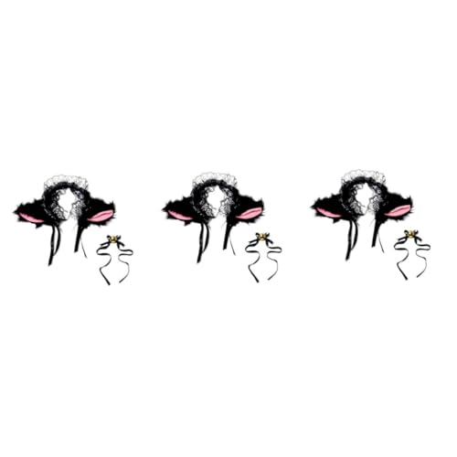 Fixation oreilles de chat cosplay FRCOLOR pour coiffure femme stable