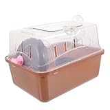 SEWOART Robuster Hamsterkäfig Für Den Außenbereich Reisekäfig Hamster-transportbox Für...