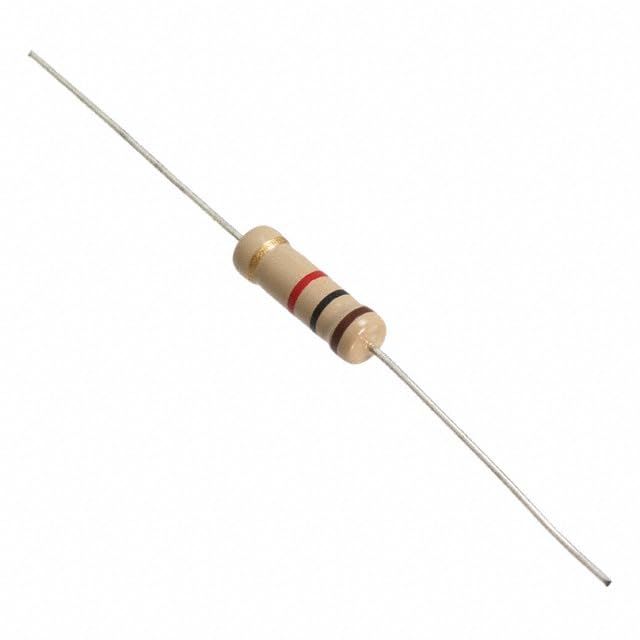 1K ohm 1W through-hole resistor is an electronic component used to limit or control the flow of electric current in a circuit.