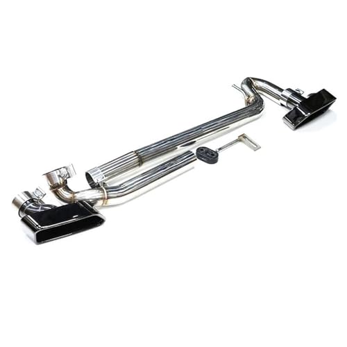 Tuyau d'échappement embout double noir pour BMW F10 F11 520i-535i