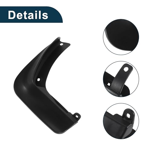 Image of Mud Flaps Splash Guards for Volkswagen Beetle A5 2012-2019 W /Mount Accessories Mud Guards Front and Rear 1 Set
