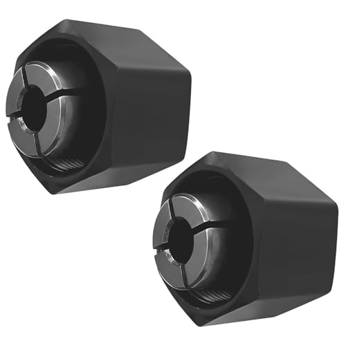 Opiniones de Dwf Te161abw1 los 5 mejores. 42 Collet 19691 1/4' 6.35mm reemplaza para Dewalt 326286-04 DW6214 DW616 DW618, Boschh 2610906283, Hitachi 323-293 (paquete de 2)