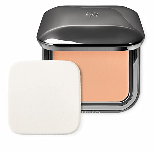 KIKO Milano Nourishing Perfection Cream Compact Foundation WR60, Fond De Teint Compact Crème, Émollient Et Illuminateur, Spf 20