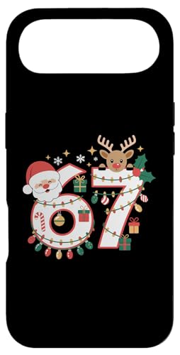 67 �N���X�}�X 6 7 �V�b�N�X �Z�u�� �~�[�� �z���f�[ �N���X�}�X �����Y ���f�B�[�X �X�}�z�P�[�X iPhone Air �p