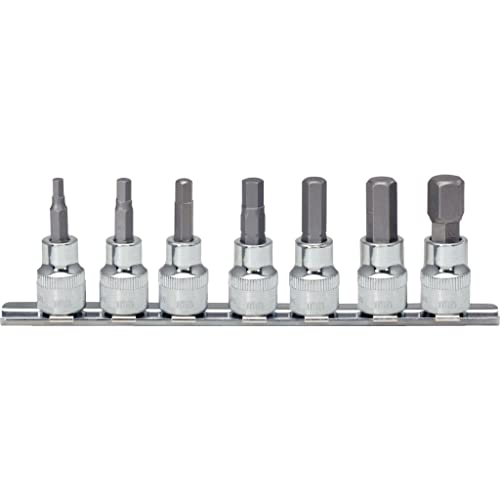 KS Tools Sechskant-Schraubendreher – Stecknuss 19 Mm, 1/2 Zoll Antrieb, 55 Mm Lang, Aus Der Ultimate Serie