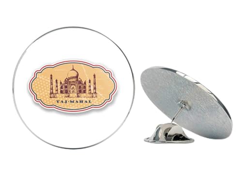 Taj Mahal Round Metal 0.75