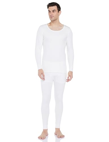 Image of Amazon Brand - Symbol Men Thermal Set (Top & Bottom) | Full Sleeve | Winter Wear | Body Warmer Set (Available in Plus Sizes)