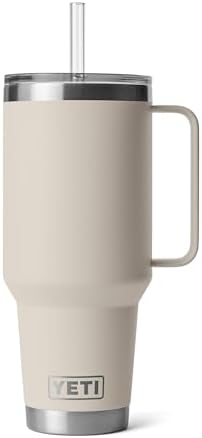 YETI Rambler 42 oz Tumbler with Handle and Straw Lid, Travel Mug ...