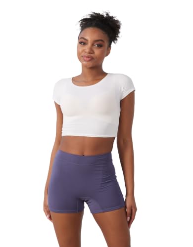 Image of Goat Union Overnight Period Shorts for Women - 2 inch Absorbent Sleep Period Boyshorts Heavy Flow