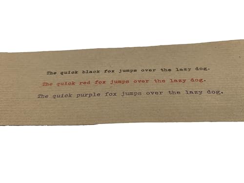 BSIE Typewriters Schriftband für Hermes Schreibmaschine, Violett, 10 Meter x 12,7 mm, kompatibel mit Hermes 44, 605, 705-S, 1000, Baby, Rocket