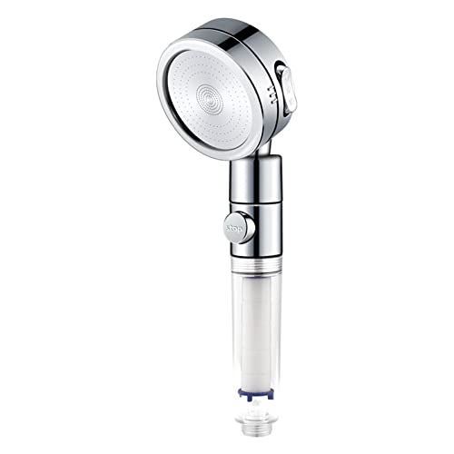 Pommeau de douche à main haute pression pour faible débit avec 3 jets ajustables