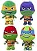 SL 1 Peluche Tortugas Ninjas Teenagers 21 CM (Antifaz Naranja)