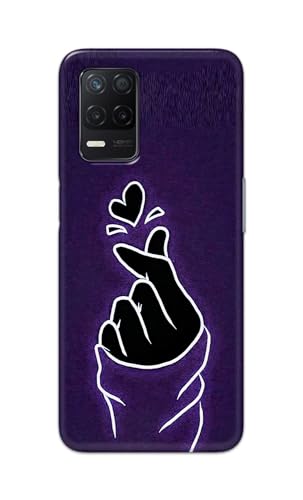 Image of Printed Hard Back Cover Case for Realme Narzo 30 5G Back Cover (Famous South Korean K-Pop Music Icon) -1111
