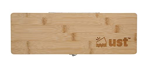 Tabla de cortar portátil con cuchillo de bambú miniatura 4