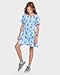 The Children's Place,Girls,Short Sleeve Smocked Summer Dresses,Breeze Floral,XX-Large