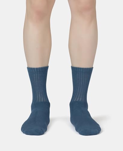 Image of Jockey 7035 Men's Compact Cotton Terry Crew Length Socks With Stay Fresh Treatment