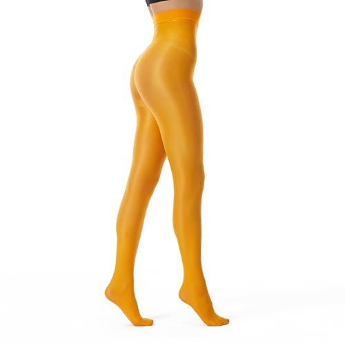 Image of Frola Shaping Tights for Women 70D Shimmery Pantyhose for Dance Ballet Glitter Socks
