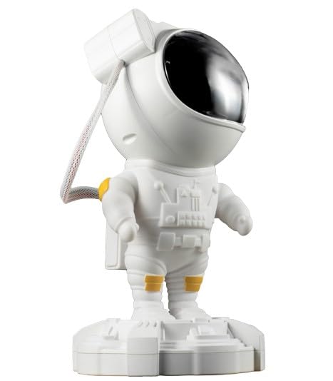 Drumstone Astronaut Light Projector. 360 Rotation USB Galaxy Star Projector with Timer and Remote for Game Room. Bedroom. Home Theater. Party. Home Decor and Birthday Gift.White-picture-23