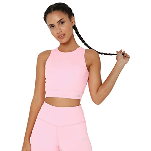 Image of Silvertraq Women's Padded Cross Back Crop Top