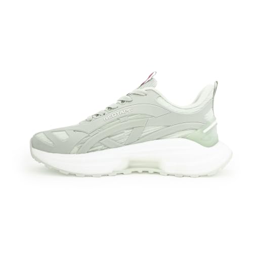 Image of Red Tape Women's Sneakers White Mesh KPU Round Toe Lace-Up