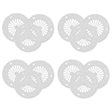 Anneome Soportes Reutilizables para Platos de Papel 9 Pulgadas Base Blanca 20 Unidades para Barbacoa Picnic y Camping Soporte para Platos de Comida al Aire Libre