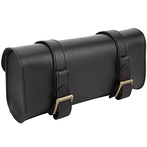 Bolsa para scooter, manillar plegable, asiento, bolsa de almacenamiento en cuero PU miniatura 2