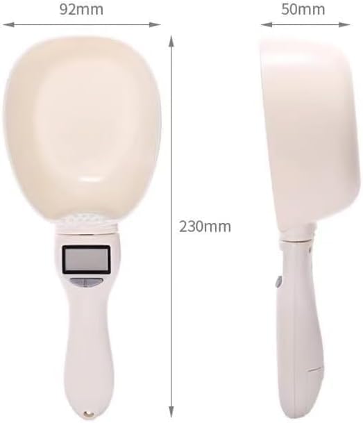 Miniatura 8 de Cuchara medidora de alimentos, escala digital de cuchara medidora, balanza de cuchara de pesaje de 28.22 oz0.00 oz con pantalla LCD y cucharas