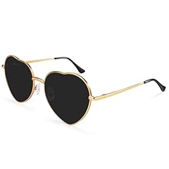 Black Lens+gold Frame