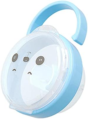 vincente Baby Pacifier Storage Box with Handle Plastic Travel Pac...