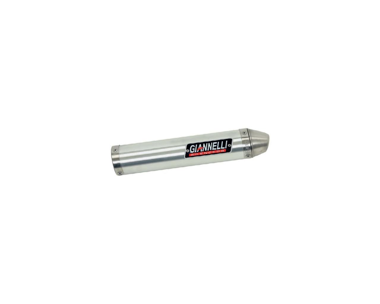 Giannelli Raccordo + Silenziatore Cilindrico Alluminio ›70 Fantic Motor Enduro 50 Casa/Performance 2T 2018 - 4