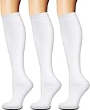 Compression Socks for Women and Men Circulation (3 Pairs) - Best for Medical,Nursing,Running,Travel...