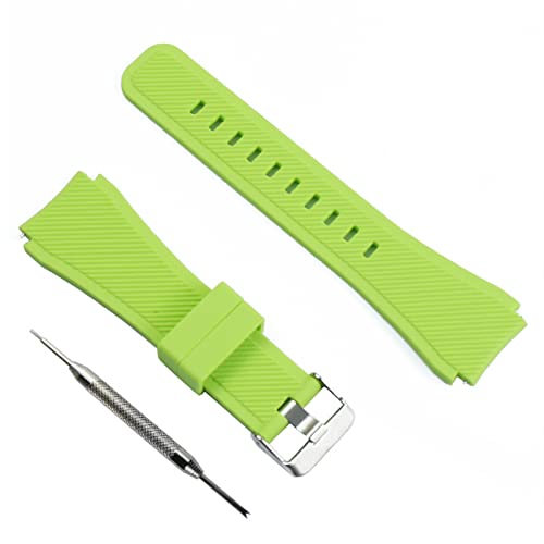 Sangle en silicone doux premium 22 mm durable et élégante pour rehausser votre montre bracelet