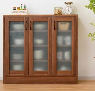 食器棚 ロータイプ ミニ食器棚 スリム 収納 家具 ラック カップボード キッチン キャビネット キッチンボード 北欧 木製 おしゃれ 棚 ヴィンテージ 収納棚 アンティーク風 和モダン カウンター下収納 カフェ風 パントリー