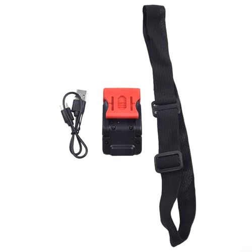 Shophubio Linterna frontal LED recargable de 1000 lm con carga USB, control de gestos y táctil, linterna frontal con ángulo ajustable, resistente al agua IP64 para actividades al aire libre